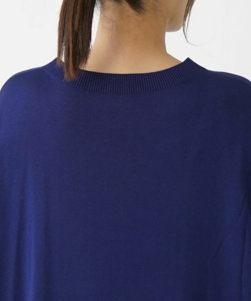 Leilian PLUS HOUSE / レリアンプラスハウス ニット・セーター | チュニック丈ニットプルオーバー【Leilian WHITE LABEL】【BOURGE】 | 詳細14