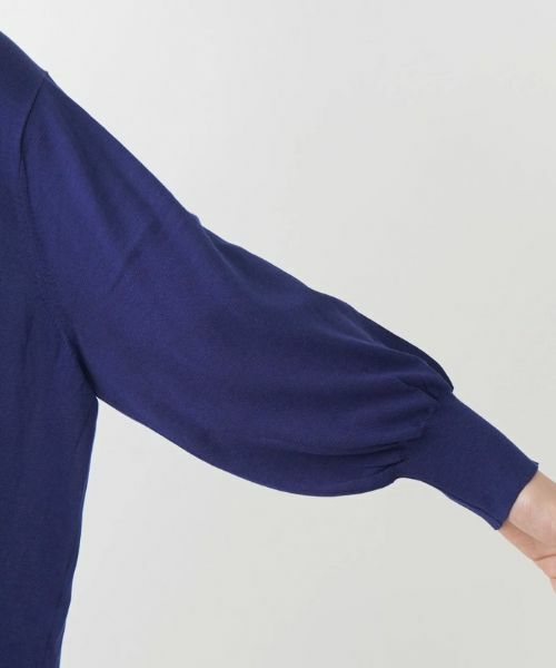 Leilian PLUS HOUSE / レリアンプラスハウス ニット・セーター | チュニック丈ニットプルオーバー【Leilian WHITE LABEL】【BOURGE】 | 詳細15