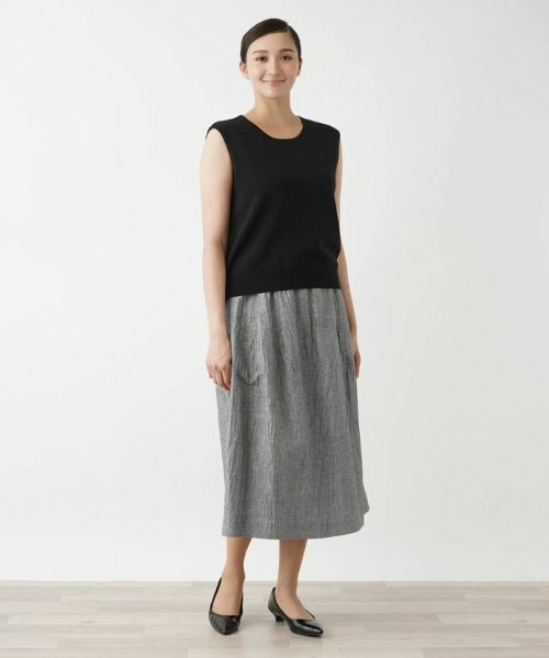 Leilian PLUS HOUSE / レリアンプラスハウス ニット・セーター | ノースリーブニット【BOURGE】 | 詳細1