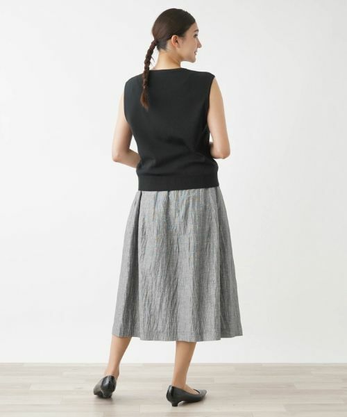 Leilian PLUS HOUSE / レリアンプラスハウス ニット・セーター | ノースリーブニット【BOURGE】 | 詳細3