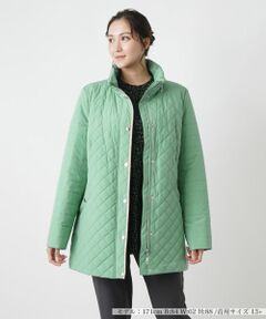 Leilian PLUS HOUSE / レリアンプラスハウス その他アウター | 中わたキルティング加工コート【HEYER】