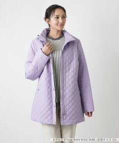 Leilian PLUS HOUSE / レリアンプラスハウス その他アウター | 中わたキルティング加工コート【HEYER】