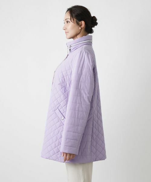 Leilian PLUS HOUSE / レリアンプラスハウス その他アウター | 中わたキルティング加工コート【HEYER】 | 詳細11