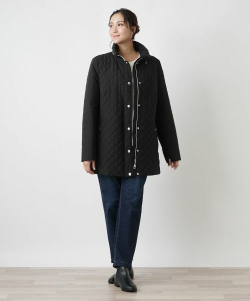 Leilian PLUS HOUSE / レリアンプラスハウス その他アウター | 中わたキルティング加工コート【HEYER】 | 詳細4