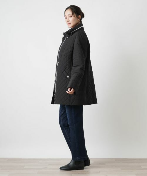 Leilian PLUS HOUSE / レリアンプラスハウス その他アウター | 中わたキルティング加工コート【HEYER】 | 詳細5