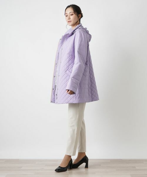 Leilian PLUS HOUSE / レリアンプラスハウス その他アウター | 中わたキルティング加工コート【HEYER】 | 詳細8