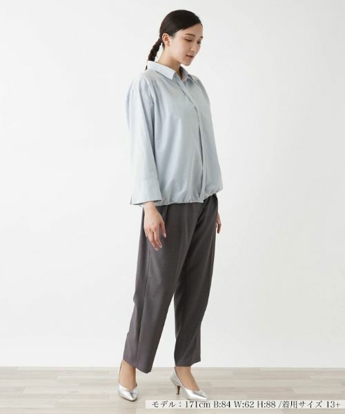 Leilian PLUS HOUSE / レリアンプラスハウス シャツ・ブラウス | 長袖ブラウス【BOURGE】 | 詳細4