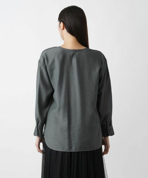 Leilian PLUS HOUSE / レリアンプラスハウス シャツ・ブラウス | リボンデザインブラウス【BOURGE】 | 詳細12