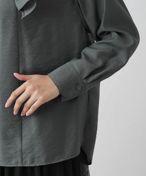 Leilian PLUS HOUSE / レリアンプラスハウス シャツ・ブラウス | リボンデザインブラウス【BOURGE】 | 詳細17