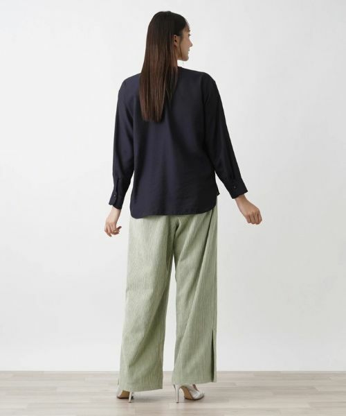 Leilian PLUS HOUSE / レリアンプラスハウス シャツ・ブラウス | リボンデザインブラウス【BOURGE】 | 詳細3