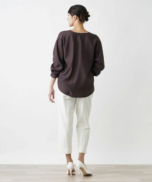 Leilian PLUS HOUSE / レリアンプラスハウス シャツ・ブラウス | リボンデザインブラウス【BOURGE】 | 詳細6