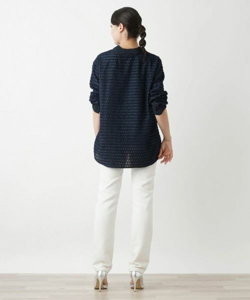 Leilian PLUS HOUSE / レリアンプラスハウス シャツ・ブラウス | ジャカードブラウス【BOURGE】 | 詳細15