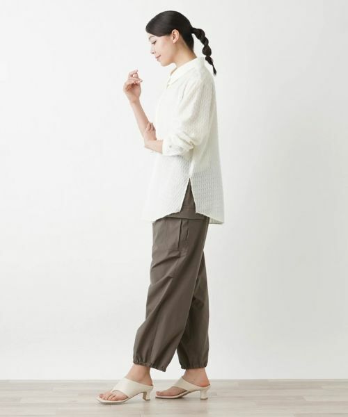 Leilian PLUS HOUSE / レリアンプラスハウス シャツ・ブラウス | ジャカードブラウス【BOURGE】 | 詳細3