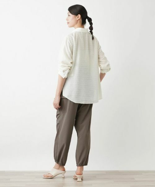 Leilian PLUS HOUSE / レリアンプラスハウス シャツ・ブラウス | ジャカードブラウス【BOURGE】 | 詳細4