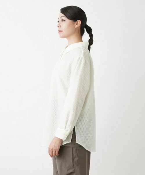 Leilian PLUS HOUSE / レリアンプラスハウス シャツ・ブラウス | ジャカードブラウス【BOURGE】 | 詳細6