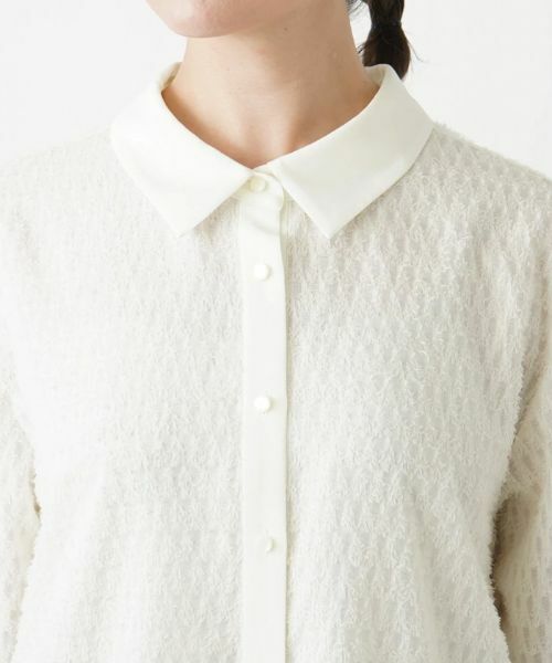 Leilian PLUS HOUSE / レリアンプラスハウス シャツ・ブラウス | ジャカードブラウス【BOURGE】 | 詳細8