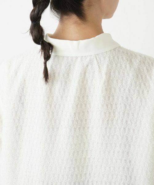 Leilian PLUS HOUSE / レリアンプラスハウス シャツ・ブラウス | ジャカードブラウス【BOURGE】 | 詳細9