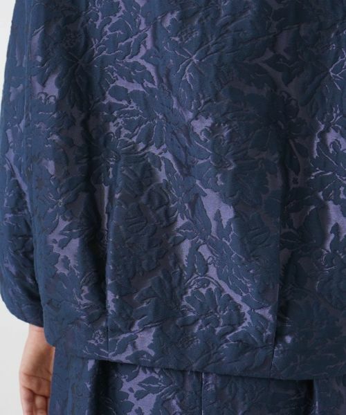 Leilian PLUS HOUSE / レリアンプラスハウス テーラードジャケット | フラワーレースノーカラージャケット | 詳細12