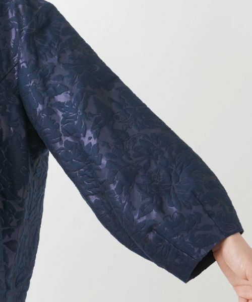 Leilian PLUS HOUSE / レリアンプラスハウス テーラードジャケット | フラワーレースノーカラージャケット | 詳細13