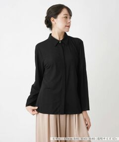 Leilian PLUS HOUSE / レリアンプラスハウス シャツ・ブラウス | 襟付きブラウス【Leilian WHITE LABEL】【BOURGE】