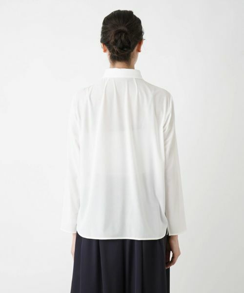 Leilian PLUS HOUSE / レリアンプラスハウス シャツ・ブラウス | 襟付きブラウス【Leilian WHITE LABEL】【BOURGE】 | 詳細10