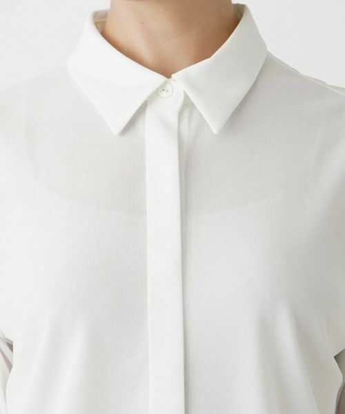 Leilian PLUS HOUSE / レリアンプラスハウス シャツ・ブラウス | 襟付きブラウス【Leilian WHITE LABEL】【BOURGE】 | 詳細11
