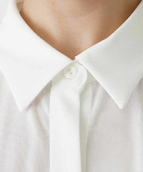 Leilian PLUS HOUSE / レリアンプラスハウス シャツ・ブラウス | 襟付きブラウス【Leilian WHITE LABEL】【BOURGE】 | 詳細12