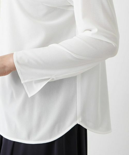 Leilian PLUS HOUSE / レリアンプラスハウス シャツ・ブラウス | 襟付きブラウス【Leilian WHITE LABEL】【BOURGE】 | 詳細14