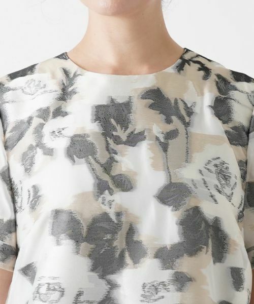 Leilian PLUS HOUSE / レリアンプラスハウス シャツ・ブラウス | 【セットアップ対応商品】フラワーブラウス【BOURGE】 | 詳細7