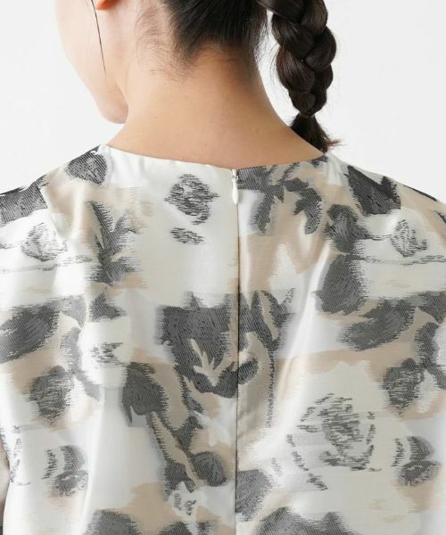 Leilian PLUS HOUSE / レリアンプラスハウス シャツ・ブラウス | 【セットアップ対応商品】フラワーブラウス【BOURGE】 | 詳細8