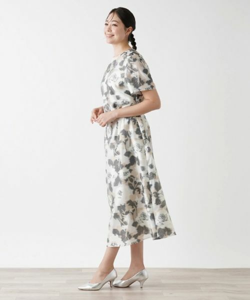 Leilian PLUS HOUSE / レリアンプラスハウス ミニ・ひざ丈スカート | 【セットアップ対応商品】フレアスカート | 詳細2