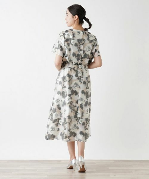 Leilian PLUS HOUSE / レリアンプラスハウス ミニ・ひざ丈スカート | 【セットアップ対応商品】フレアスカート | 詳細3