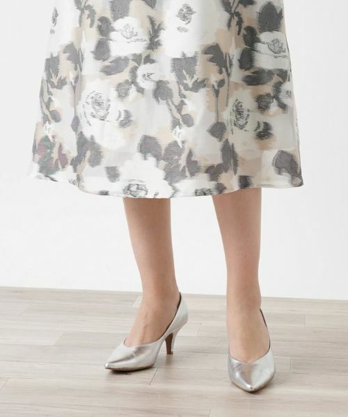 Leilian PLUS HOUSE / レリアンプラスハウス ミニ・ひざ丈スカート | 【セットアップ対応商品】フレアスカート | 詳細9