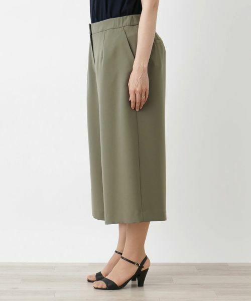 Leilian PLUS HOUSE / レリアンプラスハウス その他パンツ | クロップドワイドパンツ【BOURGE】 | 詳細5