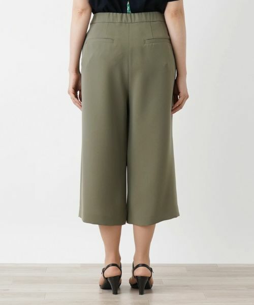Leilian PLUS HOUSE / レリアンプラスハウス その他パンツ | クロップドワイドパンツ【BOURGE】 | 詳細6