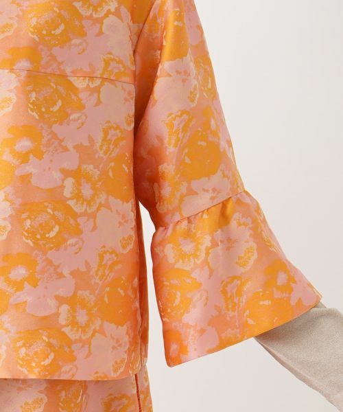 Leilian PLUS HOUSE / レリアンプラスハウス テーラードジャケット | ボタニカル柄ジャケット | 詳細11