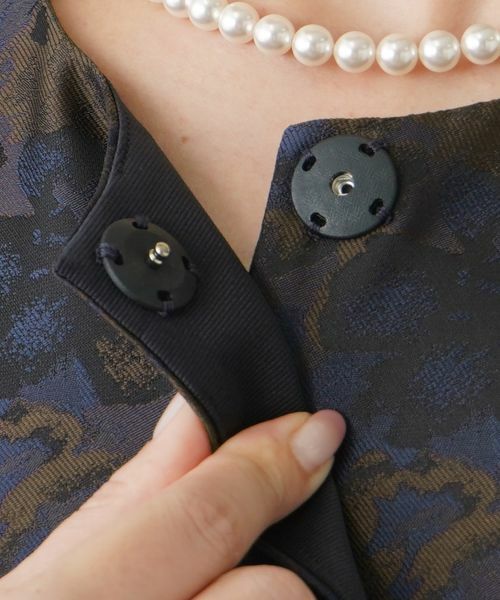 Leilian PLUS HOUSE / レリアンプラスハウス テーラードジャケット | ボタニカル柄ジャケット | 詳細18