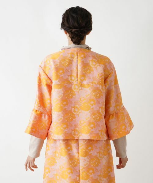 Leilian PLUS HOUSE / レリアンプラスハウス テーラードジャケット | ボタニカル柄ジャケット | 詳細6