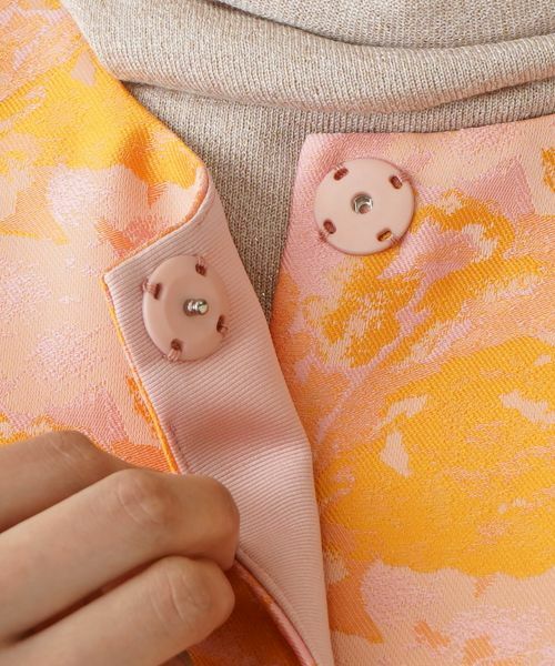 Leilian PLUS HOUSE / レリアンプラスハウス テーラードジャケット | ボタニカル柄ジャケット | 詳細9