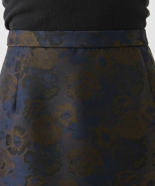 Leilian PLUS HOUSE / レリアンプラスハウス ミニ・ひざ丈スカート | ジャカードスカート | 詳細12