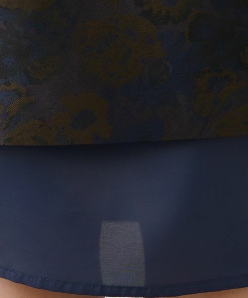 Leilian PLUS HOUSE / レリアンプラスハウス ミニ・ひざ丈スカート | ジャカードスカート | 詳細14