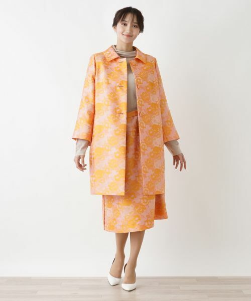 Leilian PLUS HOUSE / レリアンプラスハウス ミニ・ひざ丈スカート | ジャカードスカート | 詳細5