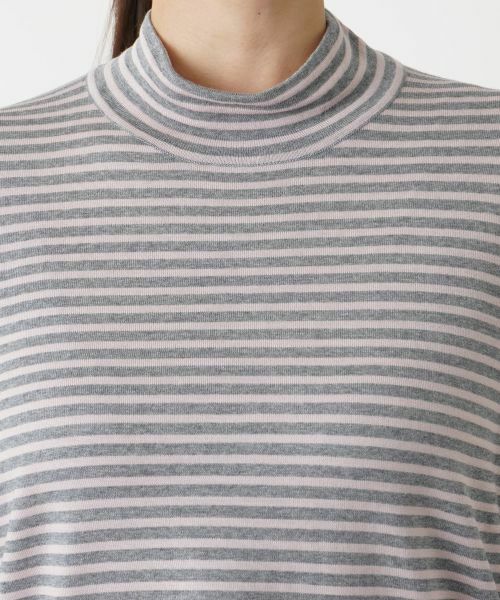 Leilian PLUS HOUSE / レリアンプラスハウス ニット・セーター | ボーダー柄カットソー | 詳細13