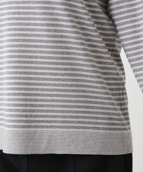 Leilian PLUS HOUSE / レリアンプラスハウス ニット・セーター | ボーダー柄カットソー | 詳細16