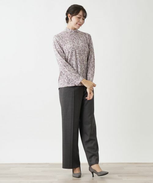 Leilian PLUS HOUSE / レリアンプラスハウス ニット・セーター | ハイネックニット【Cariaggi】 | 詳細1