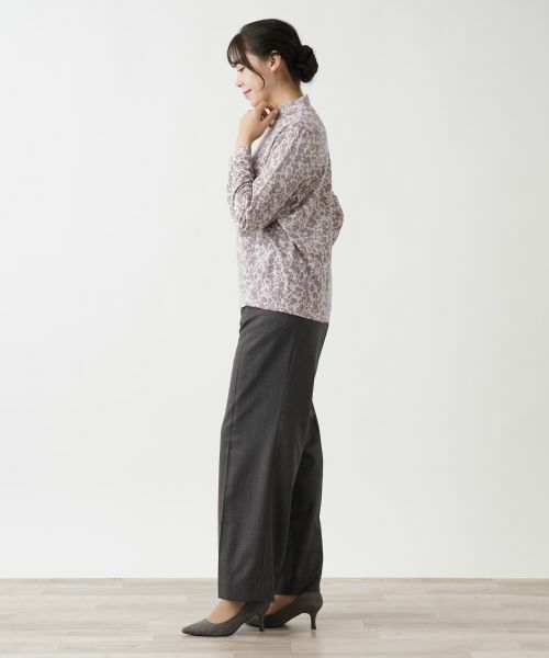 Leilian PLUS HOUSE / レリアンプラスハウス ニット・セーター | ハイネックニット【Cariaggi】 | 詳細2