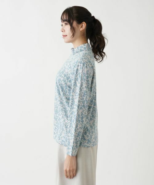 Leilian PLUS HOUSE / レリアンプラスハウス ニット・セーター | ハイネックニット【Cariaggi】 | 詳細9