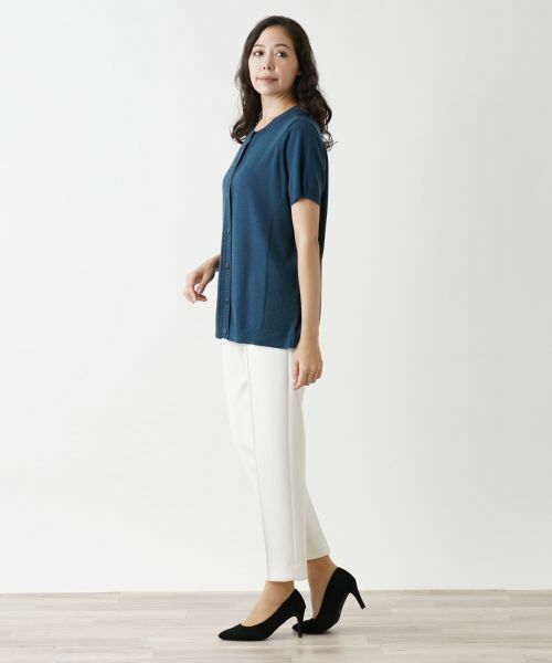 Leilian PLUS HOUSE / レリアンプラスハウス テーラードジャケット | ハーフスリーブニットベスト | 詳細22