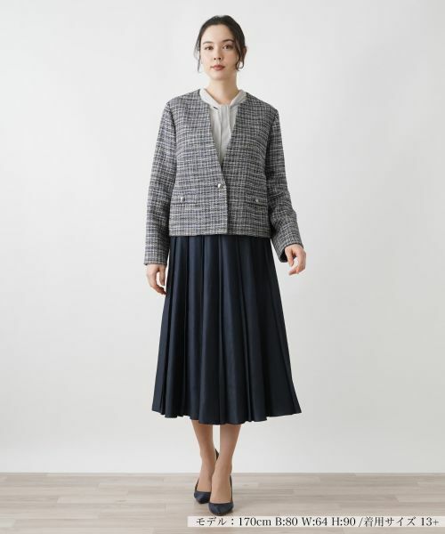 Leilian PLUS HOUSE / レリアンプラスハウス テーラードジャケット | ツイードジャケット | 詳細1