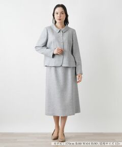 Leilian PLUS HOUSE / レリアンプラスハウス セットアップ | ツイードスーツセット